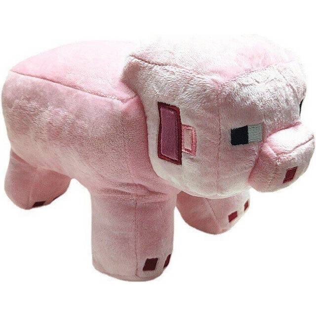 Minecraft Plush Toy kids Gift 28cm large pink pig