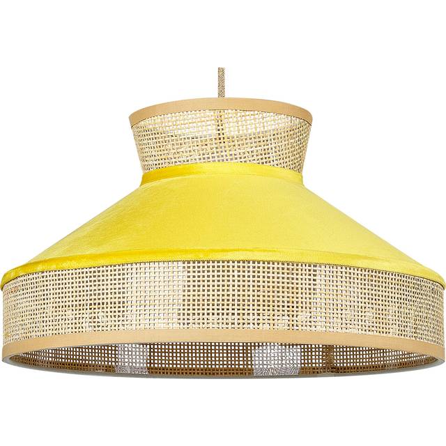 Pendant Lamp BATALI Rattan Mustard