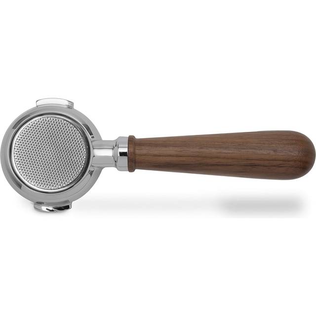 Lelit PLA580W Bottomless Filter Holder With a Walnut Wood Handle