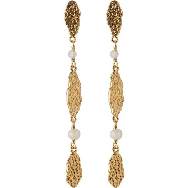 Pernille Corydon - Drifting Dreams Earring - Örhänge - Goldplated - 55 mm