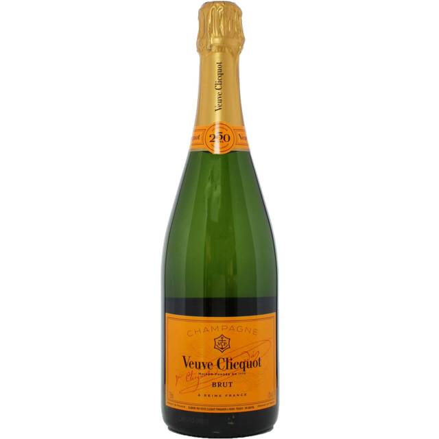 Veuve Clicquot Brut Yellow Label Pinot Noir, Chardonnay, Pinot Meunier Champagne 75cl