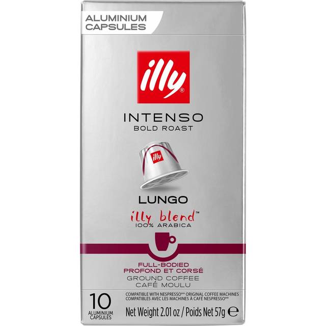 Illy Nespresso Intenso Lungo Kapslar 10 St.
