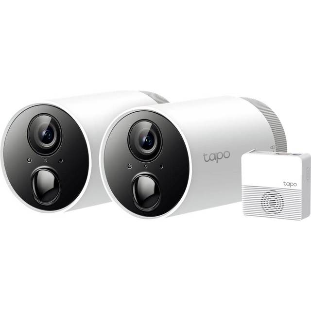 TP-Link Tapo C400S2 Smart Wire-Free Security Camera System, 2 Camera System