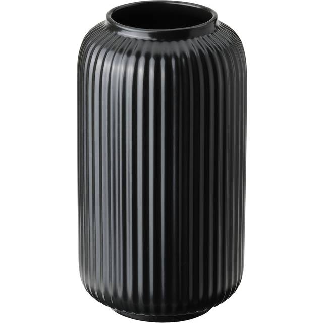 STILREN vas, svart, 22 cm