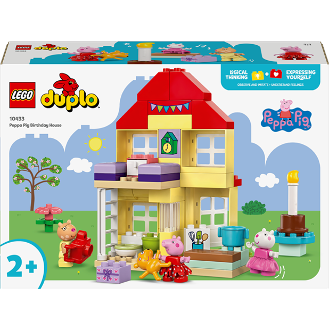 LEGO DUPLO Peppa Pig Birthday House Toy for Toddlers 10433