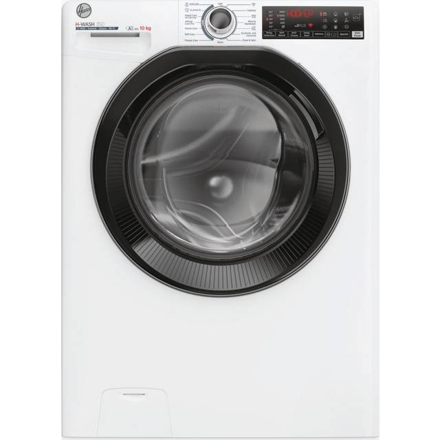 Hoover H3WPS4106TMB6-80 Freestanding Washing Machine, 10kg Load, 1400rpm, White