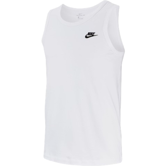 Nike Club Logo Vest T Shirt White