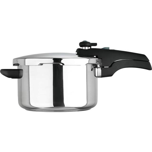 Prestige Smart Plus Pressure Cooker in Stainless Steel with Two Settings - 4 L