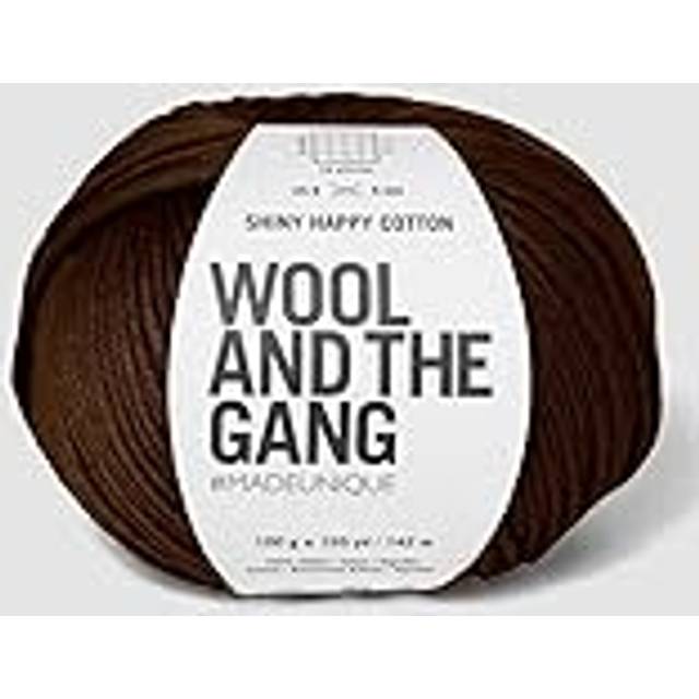 Wool And The Gang Shiny Happy Cotton Knitting and Crochet Yarn, 100g