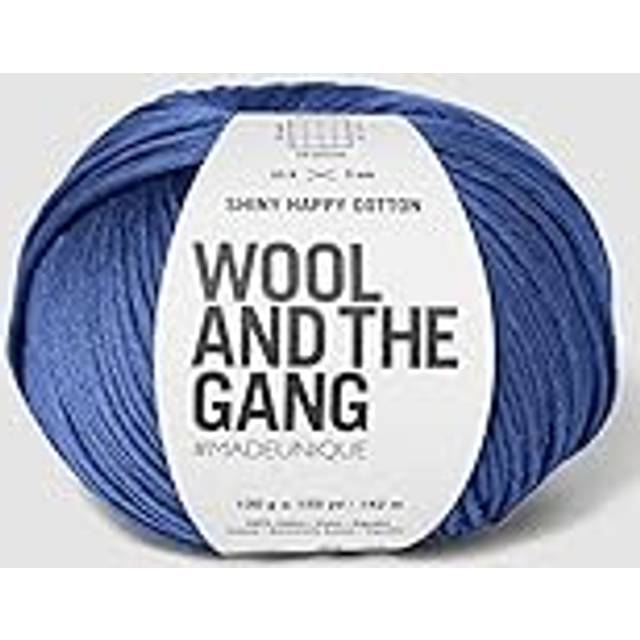 Wool And The Gang Shiny Happy Cotton Knitting and Crochet Yarn, 100g