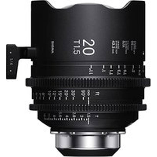 Sigma Cine 20mm T1.5 FF Lens - PL-i Mount