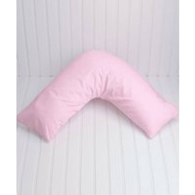 Pack of 2 V Support Pillowcases - Pink/Blue - One Size
