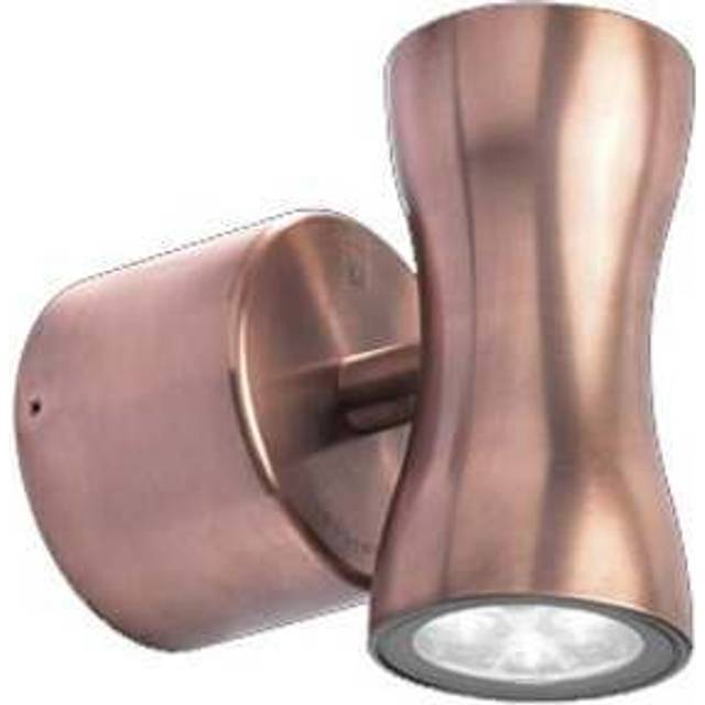 Collingwood Mains Copper Up/Down LED Wall Light 4000K