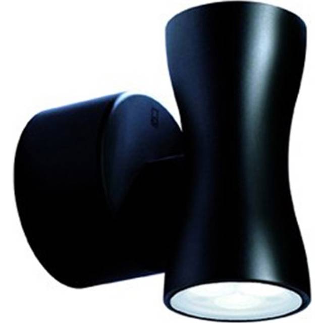 Collingwood 8W Up & Down Black LED Wall Light 240V: 4000K Cool White