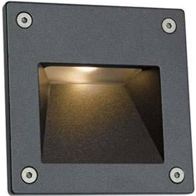 Ansell ACSQLEDWL Camini Square 3W 4000K LED Wall Light