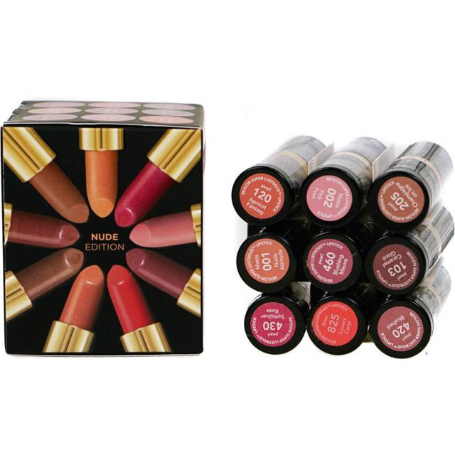 Revlon Super Lustrous Lipstick Cube Gift Set x 9 Lipsticks