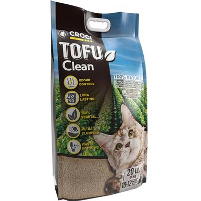 Croci Tofu Clean kattströ - 20 l (ca 9 kg)