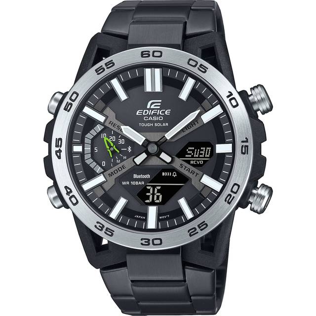 Casio Edifice Mens Black Watch ECB-2000DD-1AEF Stainless Steel (archived) - One Size