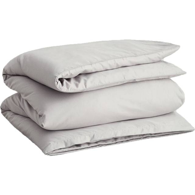 Gant Home - Sateen Single Påslakan 140x200 Cm - Moon Grey