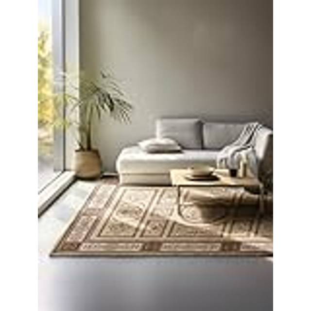 Guzara Oriental rug for the living room or bedroom - Beige (Rectangle 160 x 235cm)