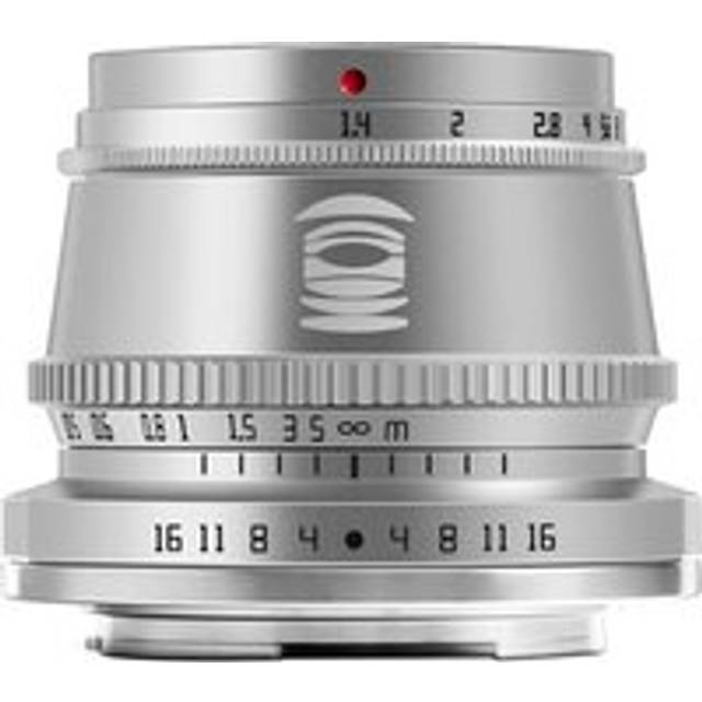 TTArtisan 35mm f1.4 Lens for Canon M - Silver - Sliver