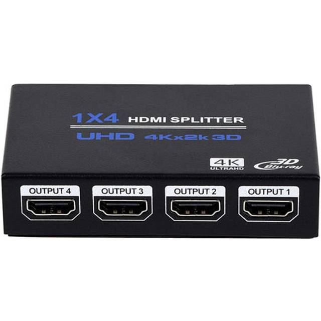 NÖRDIC Splitter 1 till 4 HDMI 4K30Hz 3D
