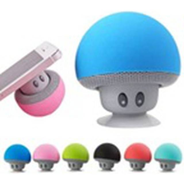 Multifunction Mushroom Shaped 5.0 Mini Wireless Speaker - Black