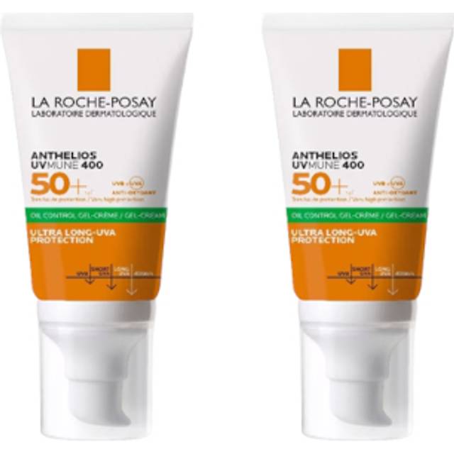 La Roche Posay - Anthelios UVmune 400 Oil Control Gel-Cream SPF50+ - 50ml (2ea) Set