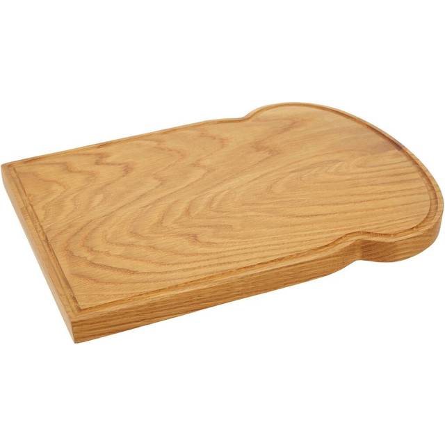 Sprague Oak Wood Bread Shaped Chopping Board (34cm L X 25cm W)