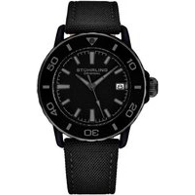 Explorer 4041 Dive Watch 40mm Quartz Satin Twill Nylon Strap - Black - One Size