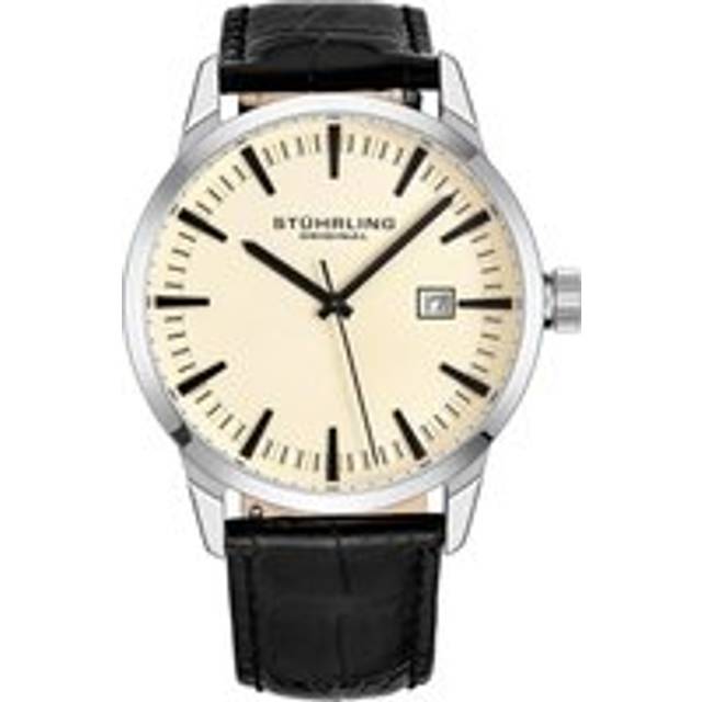 Ascot Dress Watch 555A Quartz 42mm Classic - White - One Size