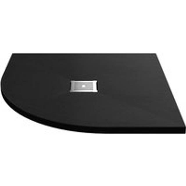 Hudson Reed Quad Shower Tray 900 x 900mm - Black, Black