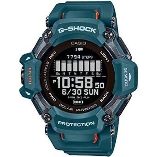 GPS heart rate monitor with Bluetooth Blue [Casio] G-Shock G-SQUAD GBD-H2000-2JR Men's