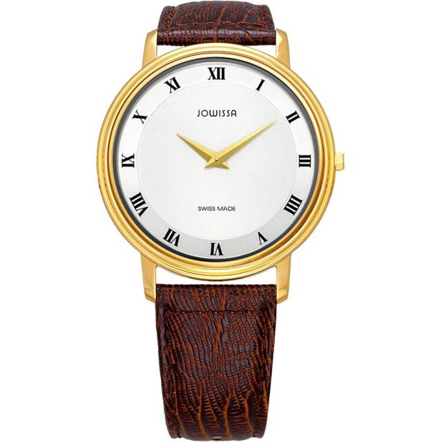 Jowissa : Womens Opera (Mineral) Silver Watch - Brown - One Size