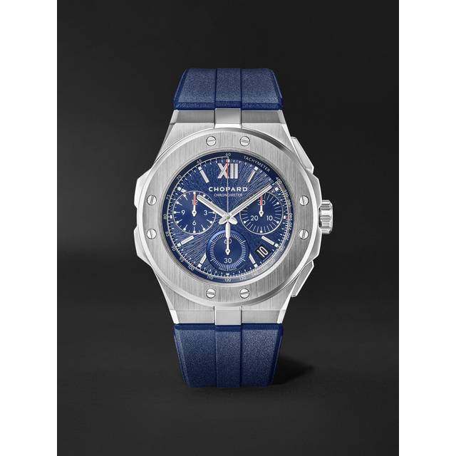 Chopard - Alpine Eagle XL Chrono Automatic 44mm Lucent Steel and Rubber Watch, Ref. No. 298609-3003 - Men - Blue