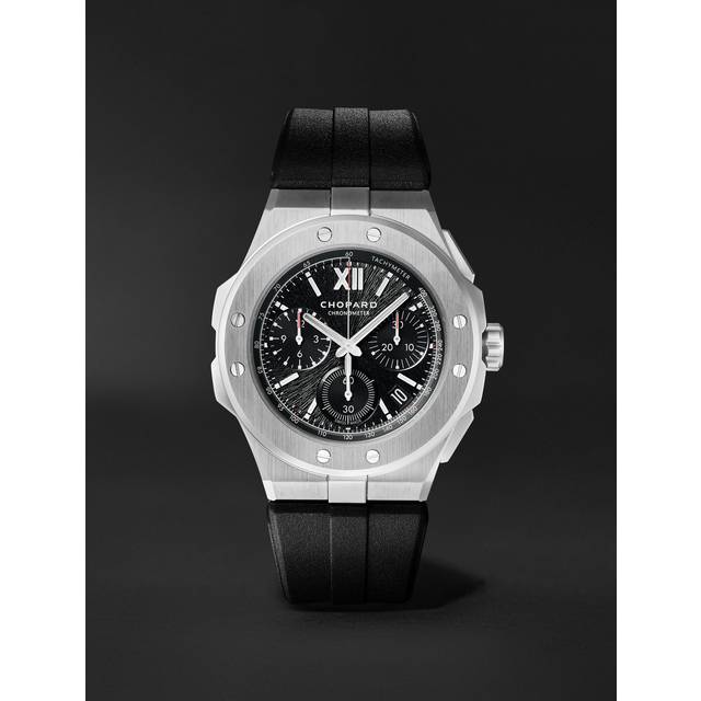 Chopard - Alpine Eagle XL Chrono Automatic 44mm Lucent Steel and Rubber Watch, Ref. No. 298609-3004 - Men - Black