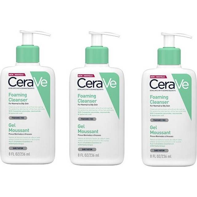 CeraVe Foaming Cleanser 236ml x 3