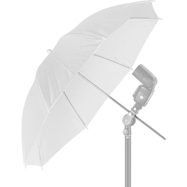 Godox 43 " 108cm vit mjuk diffusor studiofotografi genomskinligt paraply för studioblixt strobebelysning
