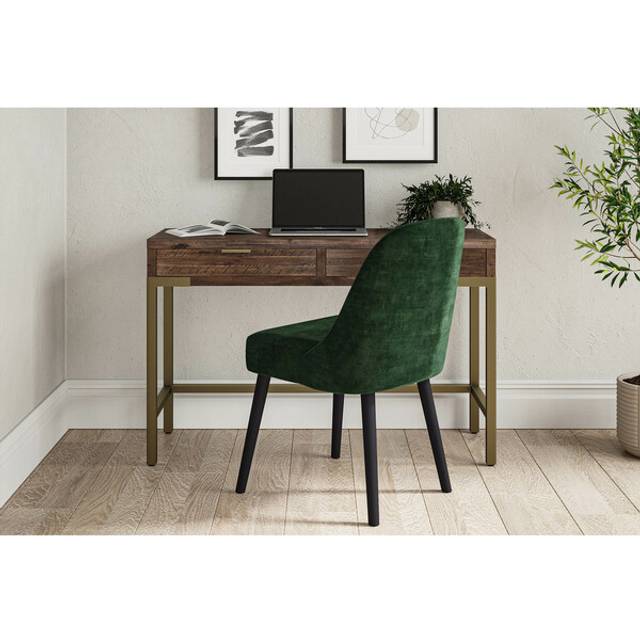 Solid Hardwood & Metal Desks - Desk - Madison Range - Oak Furnitureland