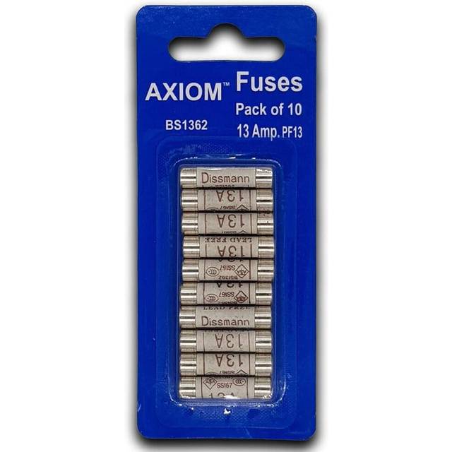 13 AMP Domestic 240V Household Mains Plug Fuse Electrical Cartridge Fuses 10 Pack
