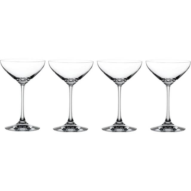 Spiegelau & Nachtmann, sats med cocktailskålar i 4 delar, champagneglas/coupette glas, kristallglas, 250 ml, Special Glasses, 4710050