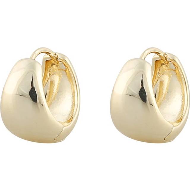 Snö of Sweden - Örhängen Core Pure Oval Ear - Guld