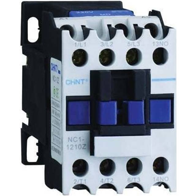 Chint NC1 Contactor 40A 18.5kW 230V AC 3 N/O Poles & 1 N/O & 1 N/C Contact