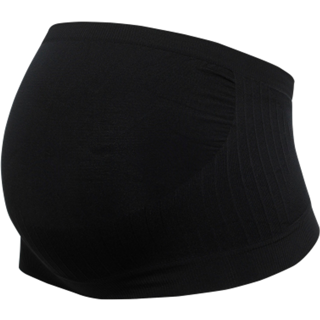 Seamless Maternity Support Belly Band by CARRIWELL black - Black