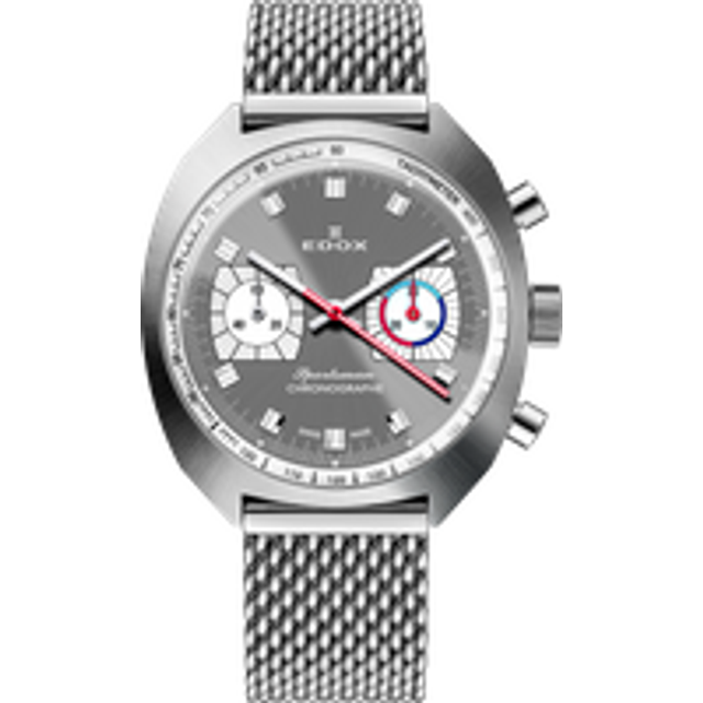 Edox Sportsman Chronographe Automatic Grey Limited Edition Watch