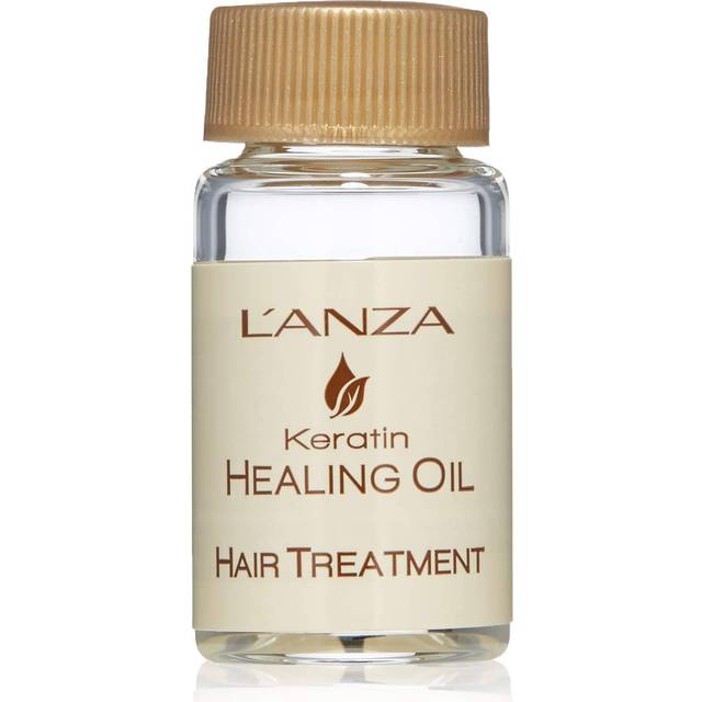 L'ANZA Keratin Healing Oil Hair Treatment Hårolja, Återställer, Återupplivar Och Ger Näring Åt Torrt, Skadat Hår Och Hårbotten, Med Stärkande Phyto IV Complex, Protein Och Trippelt UV-skydd, 10 Ml