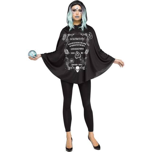 Women's Spirit Board Poncho - Black&#47;White (One-Size)