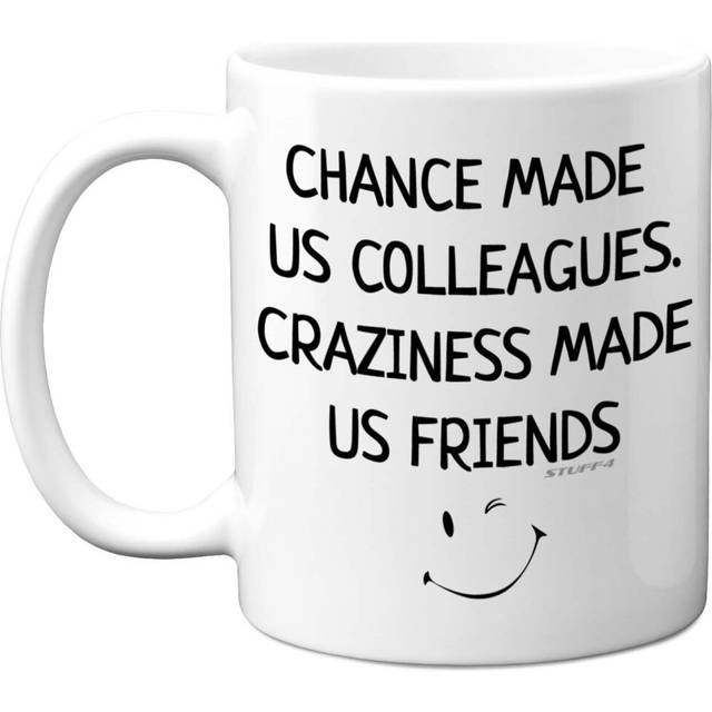 Chance Made Us Mug Colleagues Friends Leaving New Job Good Luck Gifts Presents 11oz Dishwasher Microwave Safe Coffee Tea Cup