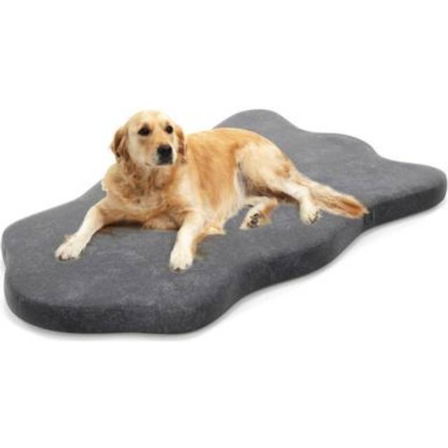 Costway Large Grey Dog Bed with Removable Cover - 10 - 20cm