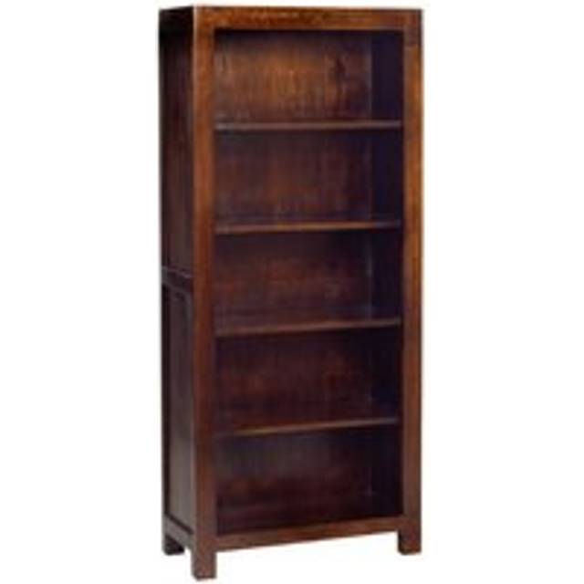 Duvid Mango Large Open Bookcase - Brown - One Size